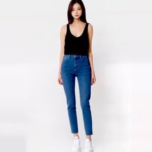 Tommy John Women's Second Skin Lace Trim Sleep Tank size medium